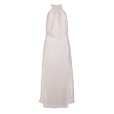 Fiona Pleated Dress in Cream