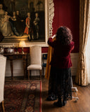 Eliza Velvet Bolero Coat