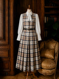 Cecily Tartan Wool Waistcoat