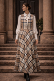 Cecily Tartan Wool Waistcoat