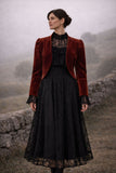 Eliza Velvet Bolero Coat