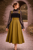 Evelyn Black Lace Blouse