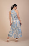 Orla Sky blue Lace Maxi Dress