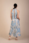 Orla Sky blue Lace Maxi Dress