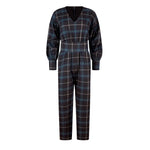 Hazel Tartan Jumpsuit