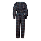 Hazel Tartan Jumpsuit