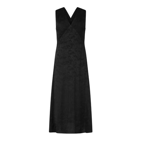 Ada Silk Jacquard Dress