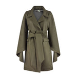 Edith Cashmere Coat With Cloak Sleeves