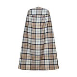 Rosamund Tartan Wool Skirt