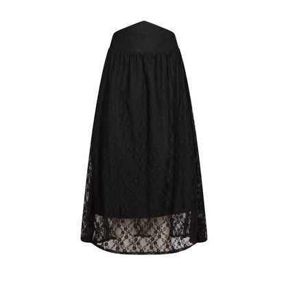 Harriet Black Lace Skirt