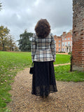 Matilda Tartan Wool Blazer