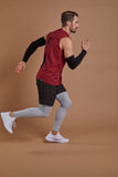 Men's Training Vest - Burgundy
