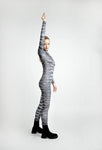 ZEBRA PRINT  STRETCH JUMPSUIT