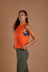 Women's Energise Training Top - Orange