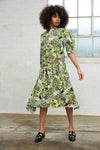 Leona Floral Midi Dress