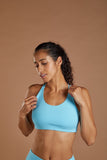 Women's Core Sports Bra - Sky Blue