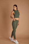 Women's Vital Leggings - Olive