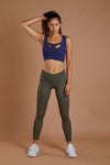 Women's Vital Leggings - Olive