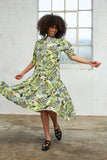 Leona Floral Midi Dress